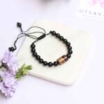 Protection & Luck Bracelet - Tiger eye and Black Onyx