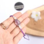 Amethyst Crystal rakhi for Stress relief
