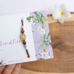 Citrine crystal Rakhi